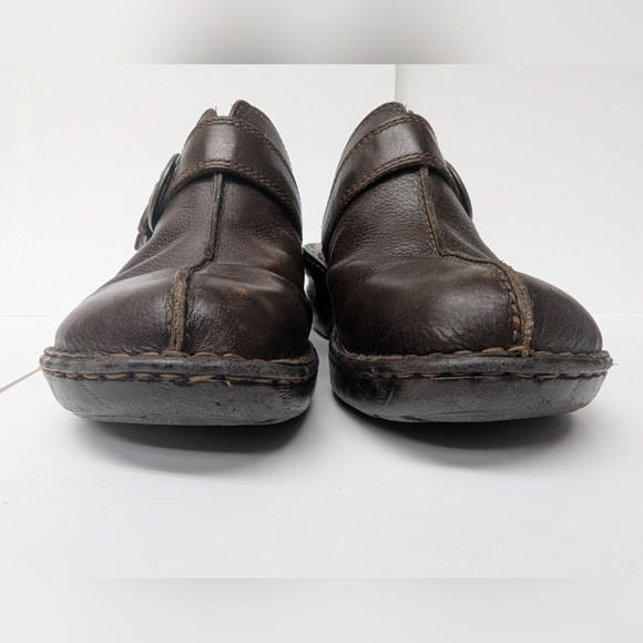 BOC Born size 9 brown leather clogs in excellent condition - Picture 15 of 16